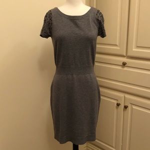 🐞LOFT Sequin Sleeve Sweater Dress- Small
